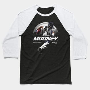 Darnell Mooney Chicago Skyline Baseball T-Shirt